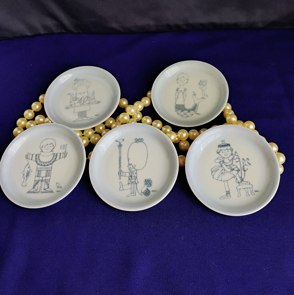 Antoni B&G Mini Wall Decor Plates MINT